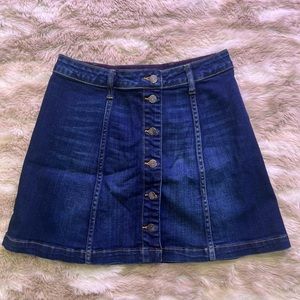 Cello Jean button up skirt